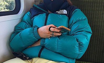 the north face puffer jacket