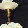 Beautiful Old French Floral Porcelain Perfume Atomizer, Postage Available or Collection Image 3
