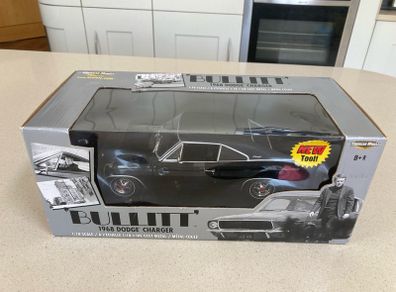 Dodge Charger Bullitt Steve McQueen 1/18 Ertl rare