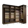 Corner Wardrobe - Various Sizes Image 7