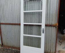 glass door