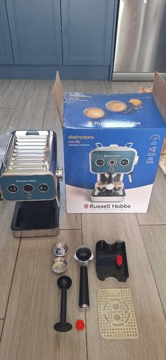 Espresso Machine Russell hobbs Ocean Blue