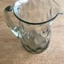 Vintage Smoke Glass Jug Image 2