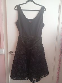 Black evening / debs dress,