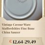 Vintage Cavour Ware Staffordshire Fine Bone China Set. Image 5