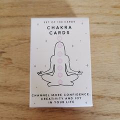 Gift Republic Chakra Cards - Set of 100 Healing & Mindfulness Cards