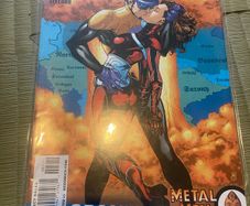 DC Comics lot. The flash 123, JLA 6, Heartland & Doom Patrol 3