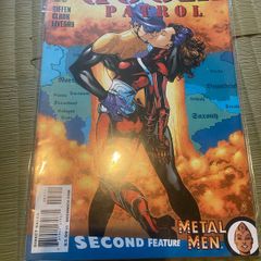DC Comics lot. The flash 123, JLA 6, Heartland & Doom Patrol 3