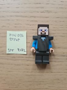 lego min098 steve, set minecraft 21172
