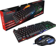 Imice An-300 Wired Backlit Keyboard Mouse Combo