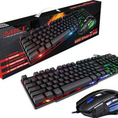Imice An-300 Wired Backlit Keyboard Mouse Combo