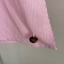top pink & white short sleeve top size 8 Image 2