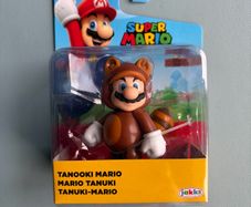 Jakks Pacific Super Mario Brothers Tanooki Mario Standing -  2.5 inch Action Figure