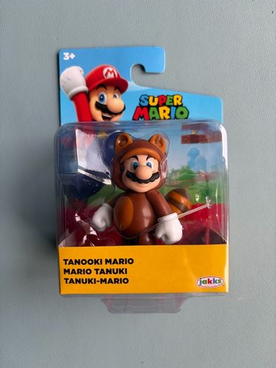 Jakks Pacific Super Mario Brothers Tanooki Mario Standing -  2.5 inch Action Figure