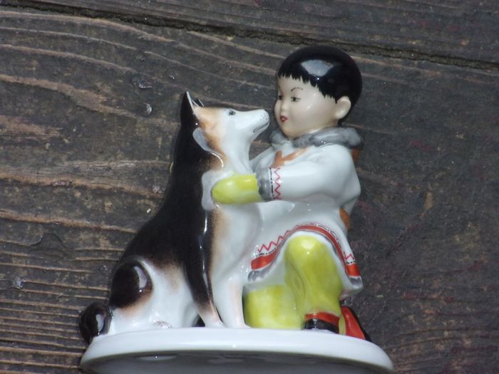 a russian porcelain figure st petersburg russia
