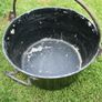 Vintage Large Bucket Pot with handle Image 3