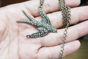 Vintage Sparrow Necklace