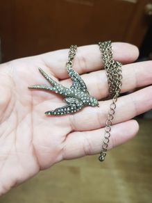 Vintage Sparrow Necklace