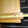 Solid oak Tv console Image 3
