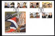 2000 Isle of Man Mann at War Commemorative Stamps First Day Cover (FDC)