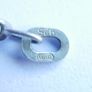 Vintage 925 Sterling Silver Identity Bracelet length 7" - 3,9g Image 8
