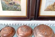 Antique Copper Sieves
