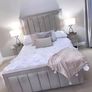 New Chesterfield Beds Upholstered Beds Frame Double & King Size Image 6