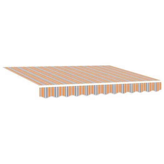 Retractable Awning Manual Multicolour 350 x 250 cm Fabric