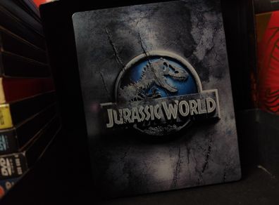 Jurassic World ! Steelbook ! Blu-ray ! 2015 ! Chris Pratt !
