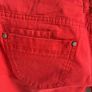 Massimo Dutti Classy red straight leg trousers Image 5