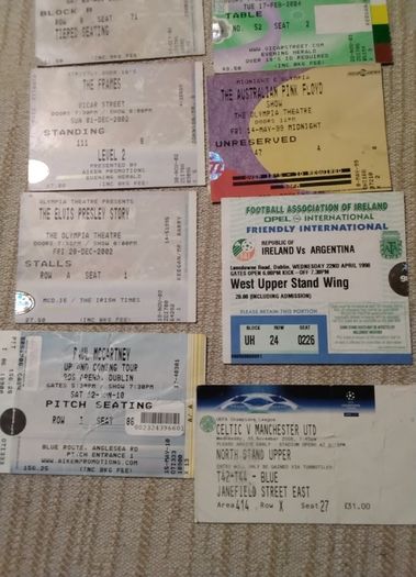 Ticket  Stubs