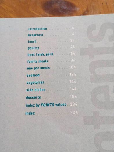 Weight Watchers Delicious cookbook