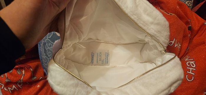 Lancome Fluffy Cosmetic Makeup Bag