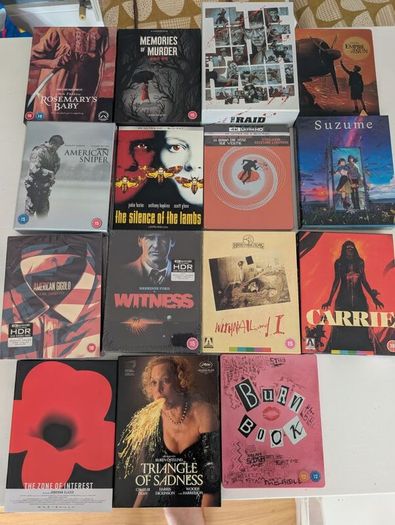 4k and Blu Ray Lot