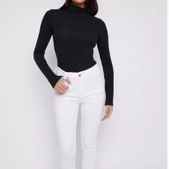 Marks & Spenser. Sculpt and lift skinny jeans (white) size 10