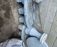 3 Piece Garden Set Concrete