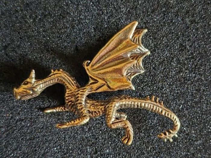 4 brass dragons.