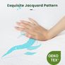 Double Mattress, 20CM Ocean-Inspired Double Memory Foam Mattress with Cooling Gel Foam and Breathable Mesh - Medium Firm, 135x190x20cm Image 2