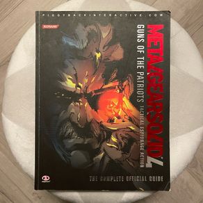 Metal Gear Solid 4 Guns Of Patriots Official Strategy Guide