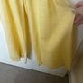Primark Yellow Linen Blend Wide Leg Jumpsuit - Size 10 Image 3