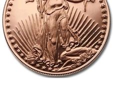 St Gaudens tube of 20x1oz copper