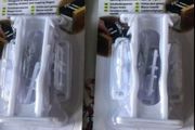 set of two drawers locks