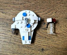 Lego Star Wars Millennium Falcon with Droid Han Solo