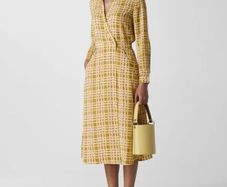 Whistles Wrap Shirt Dress UK 8