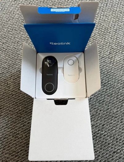 Reolink D340P 5MP PoE Video Doorbell with Chime New Unused