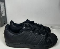 Black adidas superstars