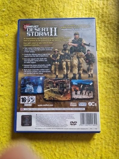 Conflict Desert Storm II 2 PlayStation2 Ps2 games Original