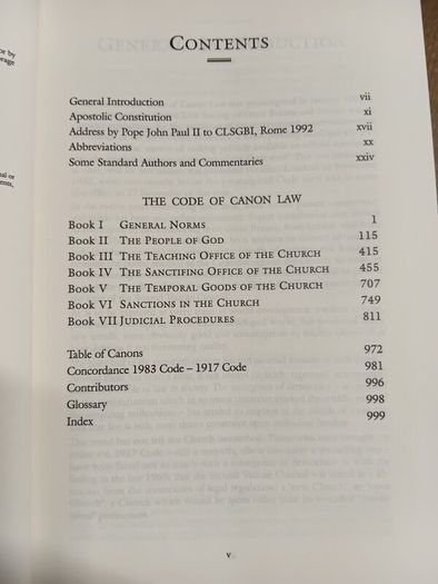 Rare Find. Canon Law: Letter and Spirit