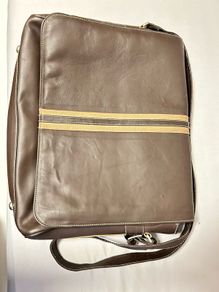 Genuine leather laptop bag
