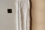 Cream sleeveless dress